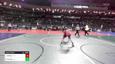 120 lbs Consi Of 8 #2 - Jacob Walker, Hawthorne vs David Strober, Nhwc