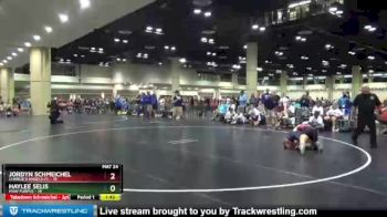 138 lbs Quarters & Wb (16 Team) - Haylee Selis, MXW Purple vs Jordyn Schmeichel, Charlie`s Angels-FL