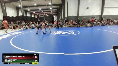 165 lbs Cons. Round 3 - Kenai Finley, Washington vs Charles Broughton, NWWC