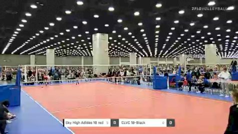 Sky High Adidas 18 red vs CLVC 18-Black - 2022 JVA World Challenge presented by Nike - Expo Only