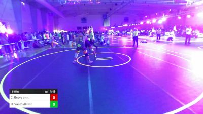 215 lbs Rr Rnd 2 - Caleb Grove, Small Town Wrestling Club vs Hayden Van Dell, East