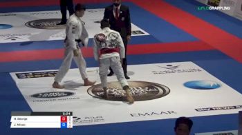 Hiago George vs Joao Miyao 2018 Abu Dhabi World Professional Jiu-Jitsu Championship