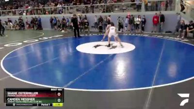 106 lbs Final - Shane Ostermiller, Pioneer Grappling Academy vs Camden Messmer, Juneau Youth Wrestling Club Inc.