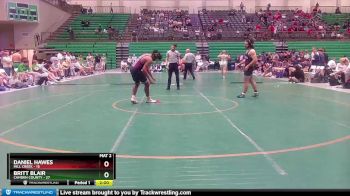 190 lbs Semis & 1st Wb (8 Team) - Britt Blair, Camden County vs Daniel Hawes, Mill Creek