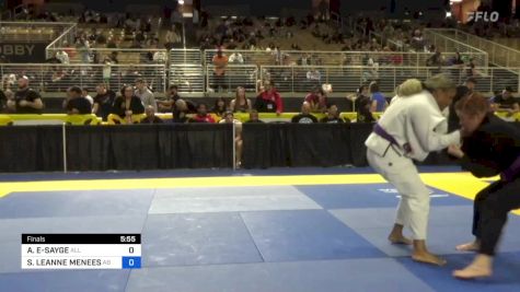 ACHÉ EBONI-SAYGE KNIGHT vs SHANNON LEANNE MENEES 2024 Pan Jiu Jitsu IBJJF Championship