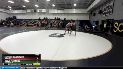 285 lbs Cons. Round 5 - Nathan Rodriguez, Roosevelt vs Jesus Martinez, Laguna Hills