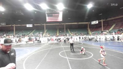 46 lbs Consolation - Sebastian Castillo, LC Gladiators vs Cal Silentman, Stout Wr Ac