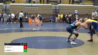 125 lbs Final - Gage Curry, Pittsburgh vs Carter Bailey, Lehigh - Unattached