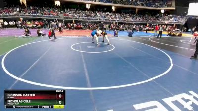 5A 150 lbs Quarterfinal - Bronson Baxter, Dumas vs Nicholas Celli, Midlothian