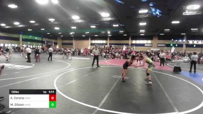 130 lbs Round Of 64 - Alicia Corona, Animal House WC vs Merrick Gibson, Garage Rats