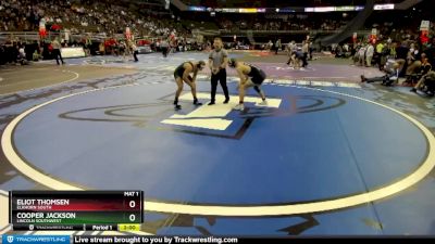 Champ. Round 1 - Cooper Jackson, Lincoln Southwest vs Eliot Thomsen, Elkhorn South