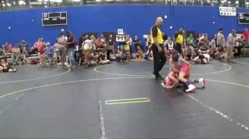91 lbs Semis & 1st Wrestleback (8 Team) - Dallas Rosenbarger, Indiana Outlaws vs Shane Stream, American Gladiators-Blue