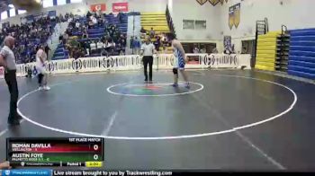 285 lbs Finals (8 Team) - Roman Davilla, Wellington vs Austin Foye, Palmetto Ridge H.S.