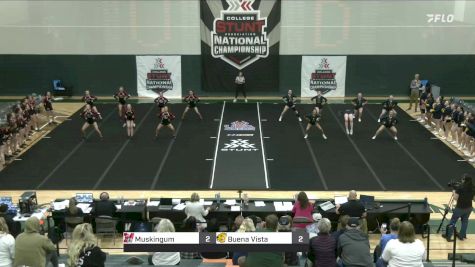 2023 STUNT Nationals - Muskingum vs. Buena Vista - DIII Day 3