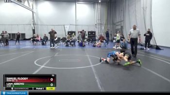 72 lbs Round 4 (6 Team) - Samuel Floody, River WC vs Liam Arroyo, LCWC