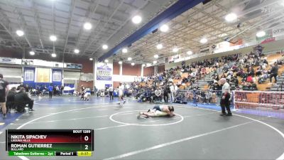 138 lbs Cons. Round 6 - Nikita Sipachev, Laguna Hills vs Roman Gutierrez, Bullard