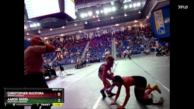 120 lbs Prelim - Christopher Nucifora, Bergen Catholic vs Aaron Seidel, Northern Lebanon