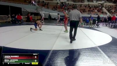 D4-132 lbs Champ. Round 1 - Jason Ramirez, Holbrook vs Beau Jackson, Valley Christian