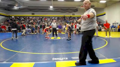 113 lbs Round 2 - Dylan Chavez, WAITE vs Landon Thiessan, ST JOSEPH CENTRAL CATHOLIC