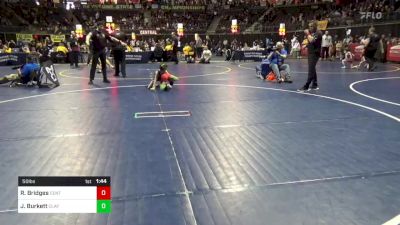 50 lbs Final - Ryan Bridges, Central Bucks vs Jacobi Burkett, Claysburg-Kimmel