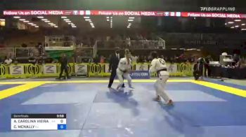 ANA CAROLINA VIEIRA SROUR vs CHLOÉ MCNALLY 2021 Pan Jiu-Jitsu IBJJF Championship