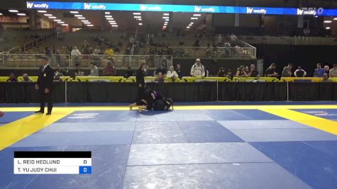 LINDSEY REID HEDLUND vs TSZ YU JUDY CHUI 2024 Pan Jiu Jitsu IBJJF Championship