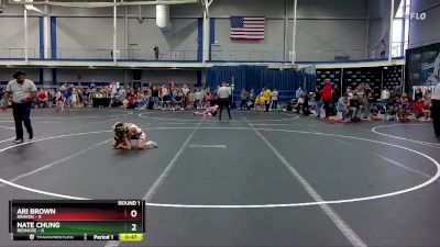 56 lbs Round 1 (8 Team) - Ari Brown, Kraken vs Nate Chung, RedNose