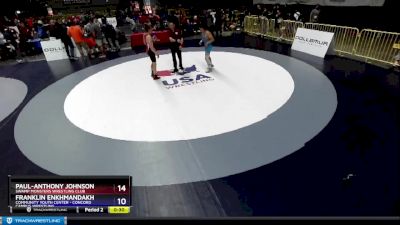 138 lbs Cons. Round 2 - Ethan Boos, Youngblood Wrestling Club vs Cuauhtemoc Luna, California