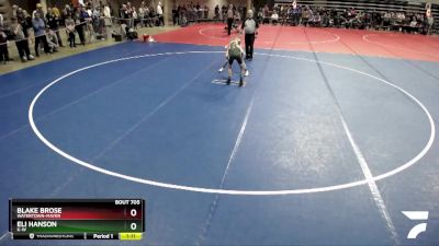 80 lbs Semifinal - Eli Hanson, K-W vs Blake Brose, Watertown-Mayer