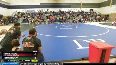 86 lbs Quarterfinal - Dante Prado, NW Spartans Wrestling vs Darren Grow, Spokane Wrestling