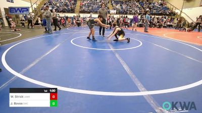 100 lbs Rr Rnd 3 - Wyatt Strick, Lawrence Elite vs Jack Bovos, Salina Wrestling Club