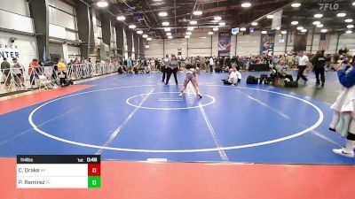 114 lbs Consi Of 8 #2 - Cailan Drake, NY vs Paola Ramirez, FL