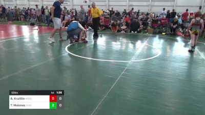 55 lbs Pools - Aiden Kruttlin, Woodshed vs Trenton Maloney, Ohio Gold 14K