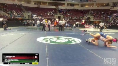 5A 139 lbs Cons. Round 2 - Ethan Powell, Carlsbad vs Liam Foust, Eldorado