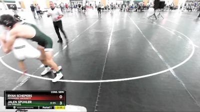 149 lbs Cons. Semi - Jalen Spuhler, UW-Parkside vs Ryan Schepers, McKendree University