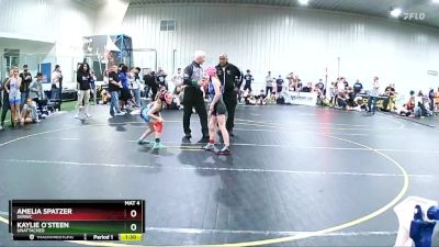 73 lbs Round 2 - Amelia Spatzer, SVRWC vs Kaylie O`steen, Unattached