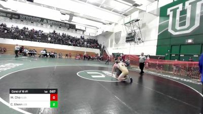 220 lbs Consi Of 16 #1 - Max Cho, Eleanor Roosevelt vs Chris Glenn, Los Osos