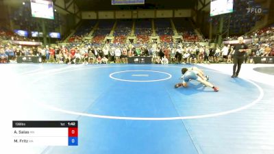 138 lbs Rnd Of 128 - Amilio Salas, Minnesota vs Mikey Fritz, Washington