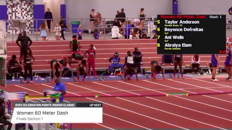 Women's 60m, Finals 1