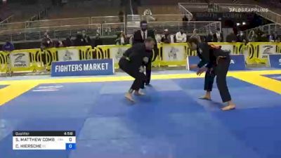 STEVEN MATTHEW COMBS vs CHARLES HIERSCHE 2020 World Master IBJJF Jiu-Jitsu Championship