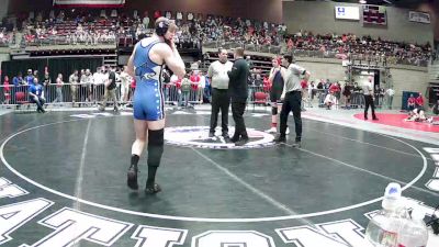 1A 175 lbs Quarterfinal - Theron Evans, Panguitch vs Kyson Miles, Altamont