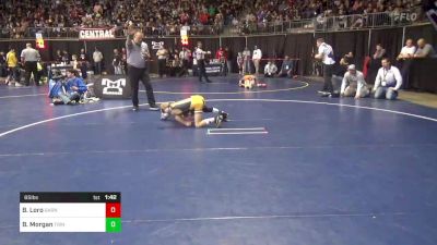 65 lbs Round Of 16 - Brady Loro, Garnet Valley vs Brock Morgan, Trinity