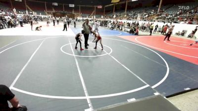 69 lbs Quarterfinal - Taren Olguin, Stout Wr Ac vs Lucian Pacheco, Lockjaw WC