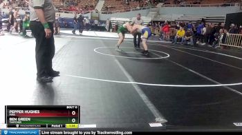 D4-190 lbs Semifinal - Pepper Hughes, Pima vs Ben Green, Thatcher