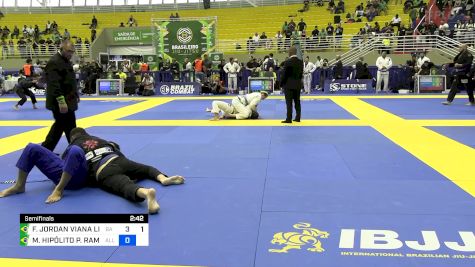 FILIPPY JORDAN VIANA LIMA vs MAURO HIPÓLITO P. RAMOS 2024 Brasileiro Jiu-Jitsu IBJJF