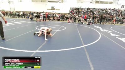 70-74 lbs Round 3 - Emma DellaPenta, Eden Wrestling Club vs Avery Mancini, BH-BL Youth Wrestling