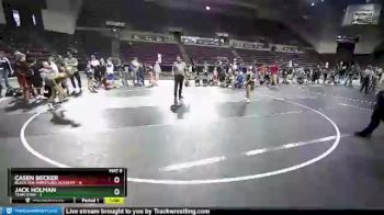 71 lbs Round 5 (10 Team) - Casen Becker, Black Fox Wrestling Academy vs Jack Holman, Team Utah
