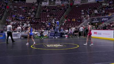 100 lbs Quarterfinal - Ella Hesener, Parkland-G vs Valarie Solorio, Canon-McMillan-G