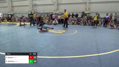 150 lbs Pools - Peyton Gauss, Lady Pitbulls vs Eliana Winfrey, Lunatics