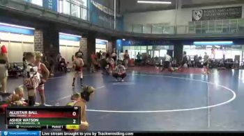 55 lbs Round 3 (10 Team) - Allistair Ball, Well Trained vs Asher Watson, Backyard Brawlers